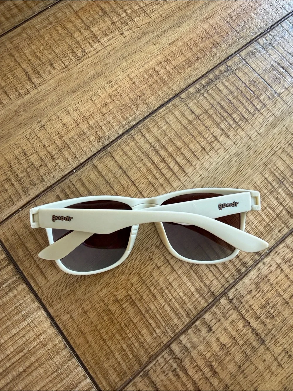 goodr “toasted marshmallow” no slip Sunglasses with Brown Lenses